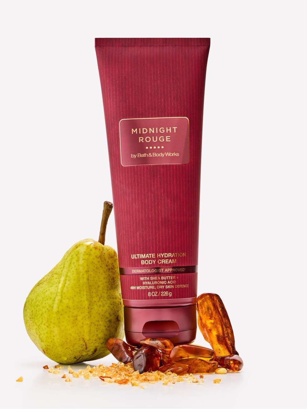 💋 Bath & Body Works Midnight Rouge Ultimate Hydration Body Cream ✨🌌
